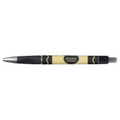 Crayon Jaune Beurre Enveloppe Monogramme Nom (Devant)