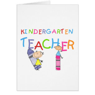 Crayon Kindergarten Teacher Tshirts en Gifts
