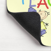 Crayon Kindergarten Teacher Tshirts en Gifts Muismat (Hoek)