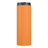 Crayon kleur Oranje thermische tumbler Thermosbeker (Achterkant)