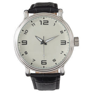 Crayon Kleur Wit Mode Horloge, Kies Stijl Horloge