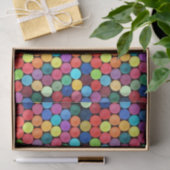 Crayon Polka Dot Tissue Paper Tissuepapier (Geschenk)