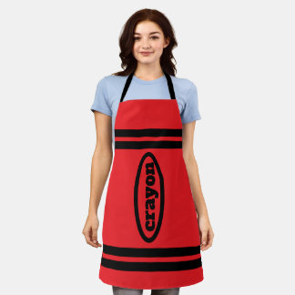 Crayon Schort Familie & Groepskostuums - Rood