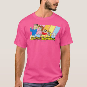 Crayon Shin-chan de glinsterende mars van de T-shirt