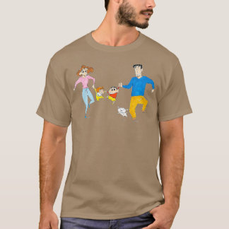 Crayon Shin-chan een handheld wandeling met het ge T-shirt
