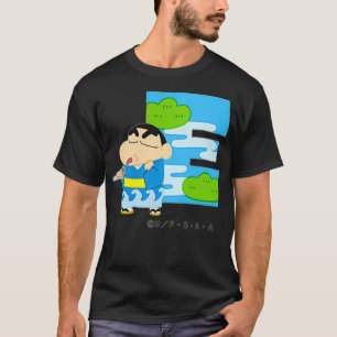 Crayon Shin-chan FUN STUDY A to Z E one T-shirt