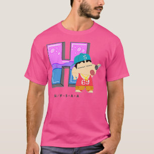Crayon Shin-chan FUN STUDY A to Z H one T-shirt