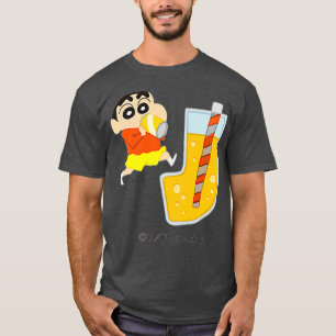 Crayon Shin-chan FUN STUDY A to Z J one T-shirt