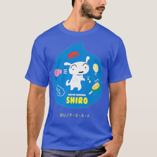 Crayon Shin-chan happyShiro Aankleden Shiro een T-shirt