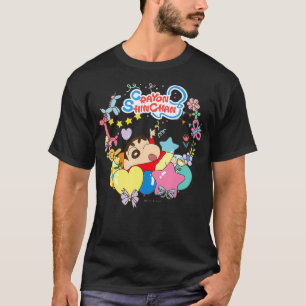 Crayon Shin-chan Party time for Shin-chan and T-shirt