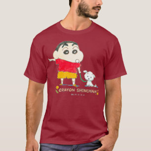 Crayon Shin-chan Shin-chan en Shiro T-shirt