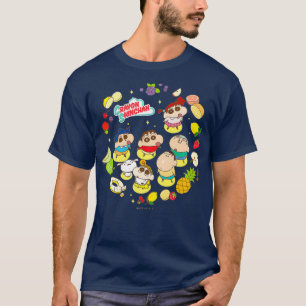 Crayon Shin-chan Veel tijd voor fruitdessert T-shirt