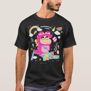 Crayon Shin-chan Waniyama Shin-chan Crayon touch T-shirt