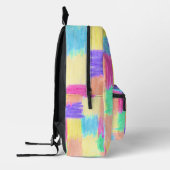 Crayon vierkanten doezelig bedrukte rugzak (Links)