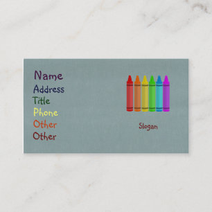 Crayon Visitekaartjes