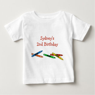 Crayons Birthday Kind T-Shirt