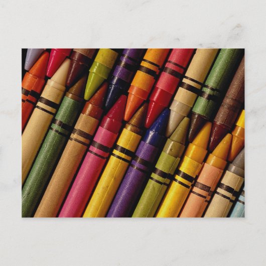 Crayons Briefkaart (Voorkant)