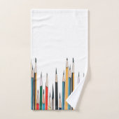 Crayons colorés (Serviette à main)