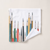 Crayons colorés (Gant de toilette)