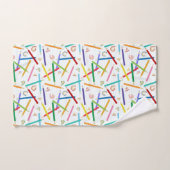 Crayons colorés Enfants (Serviette à main)