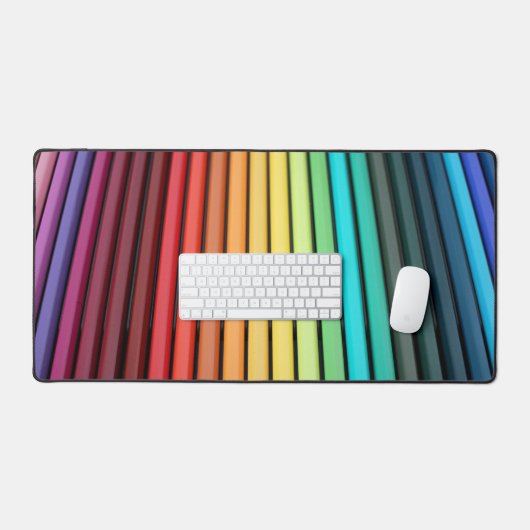 Crayons colorés, votre nom, professionnel (Clavier et souris)