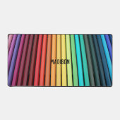 Crayons colorés, votre nom, professionnel (Recto)