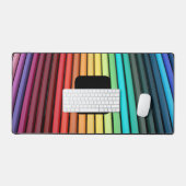 Crayons colorés, votre nom, professionnel (Clavier et souris)