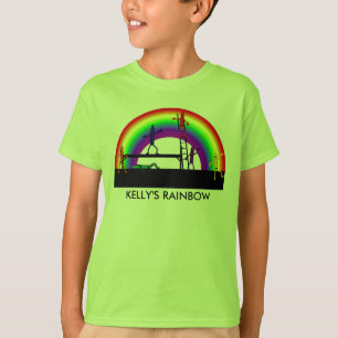 Crayons Coloring Crayon Rainbow Yellow T-Shirt