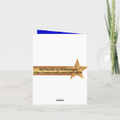 Crayons Couleur Mon nom Bonne carte de voeux d'ann (Dos)