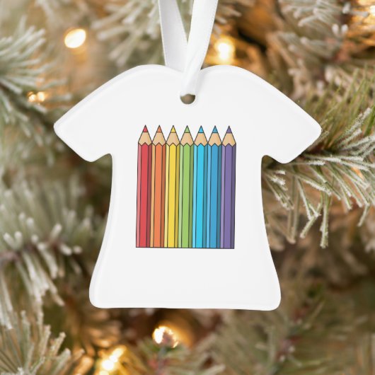 Crayons de couleur arc-en-ciel (Arbre)