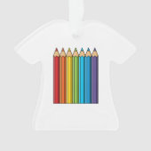 Crayons de couleur arc-en-ciel (devant)