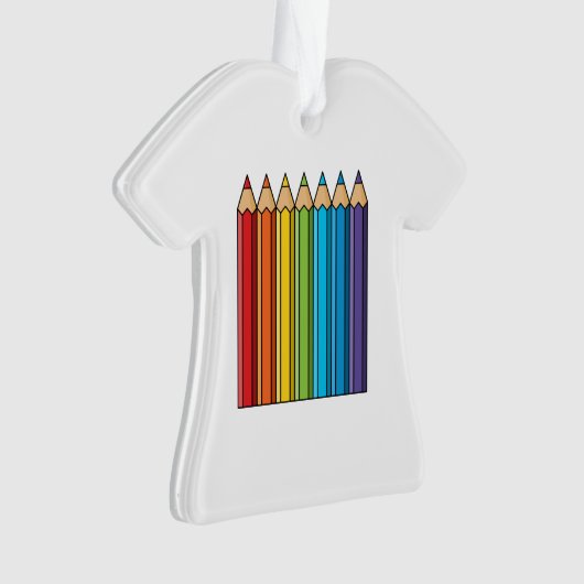 Crayons de couleur arc-en-ciel (devant)