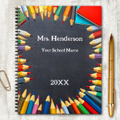 Crayons de couleur noir Année de classe de l'ensei