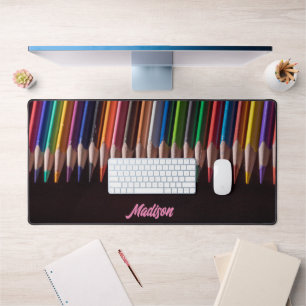 Crayons de couleur, votre nom, professionnel