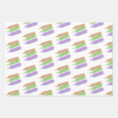 Crayons en potloden & arty doodle inpakpapier vel (Voorkant 2)