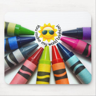 Crayons en Sunshine Muismat