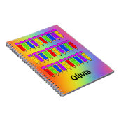 Crayons joyeux ! Cahier photo à spirale (Côté Droit)