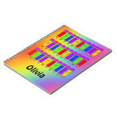 Crayons joyeux ! Cahier photo à spirale (Côté gauche)