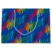 Crayons Kids Birthday Art Groot Cadeauzakje (Voorkant)