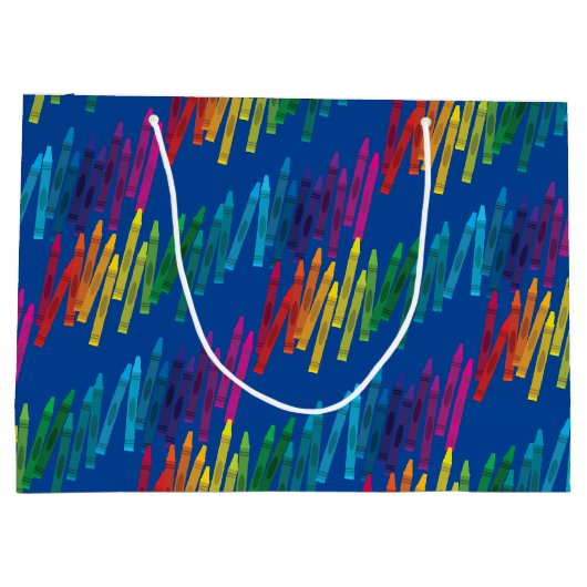 Crayons Kids Birthday Art Groot Cadeauzakje (Achterkant)