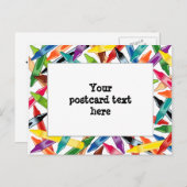 Crayons Lijst Briefkaart (Voorkant / Achterkant)