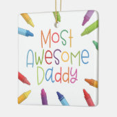 Crayons Meest Geweldige papa Typografie | ORNAMENT (Links)