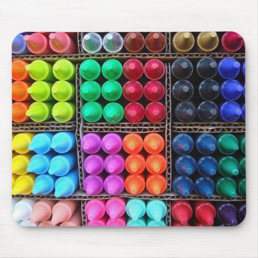 Crayons mousemat muismat (Voorkant)