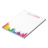 Crayons Personnalisés Bloc-Notes pour Enseignants (Tourné)