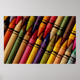 Crayons Poster