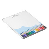 Crayons Taillés “Un Mot De” Bloc-Notes De Professe (Incliné)