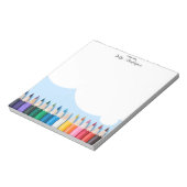 Crayons Taillés “Un Mot De” Bloc-Notes De Professe (Tourné)