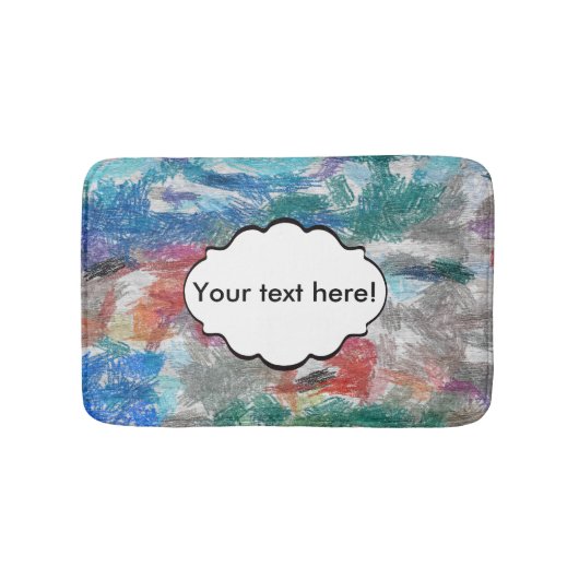 Crayons textuur badmat (Voorkant)