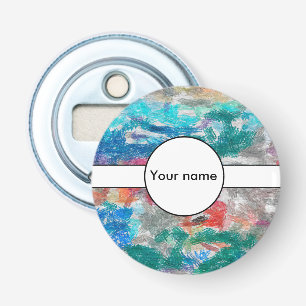 Crayons textuur button flesopener