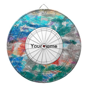 Crayons textuur dartbord